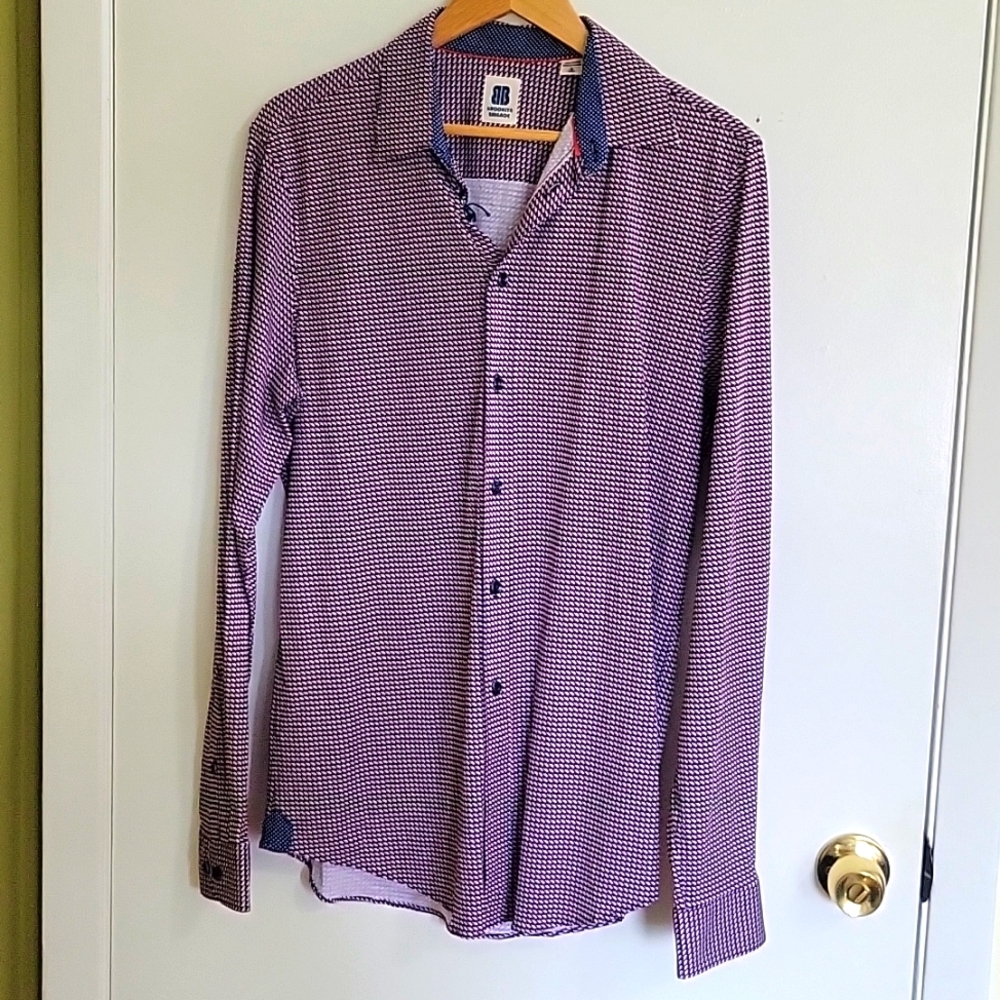 brooklyn brigade long sleeve button down shirt.